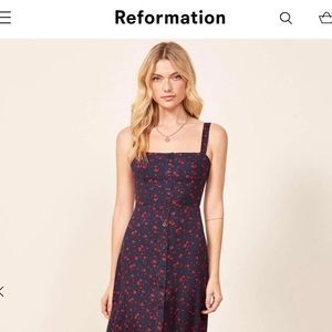 Reformation Persimmon dress size 4 NWT